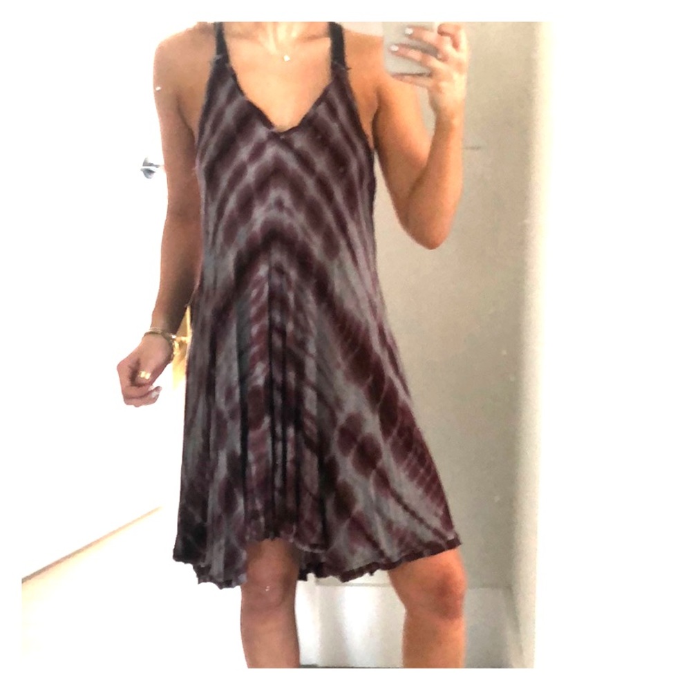 Free people Flowy tie-dye dress.